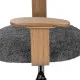 Silla de Oficina Gris Natural 60 x 60 x 89 cm