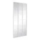 Wall mirror White Vertical Window 90 x 3 x 180 cm