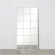 Wall mirror White Vertical Window 90 x 3 x 180 cm
