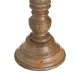 Portavelas Natural Madera Cristal 20 x 20 x 57 cm