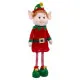 Christmas bauble Multicolour Metal Foam Fabric Children Elf 70 cm