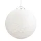 Ceiling Light White Acrylic Metal 220-240 V 80 x 80 x 80 cm