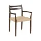 Silla de Comedor Marrón Beige 58 x 49 x 78,5 cm