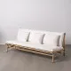 Sofá de Jardín Natural 200 x 86 x 81 cm