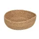 Cesta Decorativa Fibra natural 34 x 34 x 11 cm (3 Unidades)