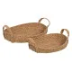 Cesta Decorativa Fibra natural 48 x 32 x 18 cm (2 Unidades)