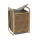 Laundry basket Grey Natural Bamboo 41 x 35 x 61 cm