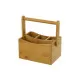 Cutlery basket Natural Bamboo 20 x 14 x 12 cm