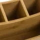 Cutlery basket Natural Bamboo 20 x 14 x 12 cm