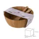 Bol para Mezclar Natural Bambú 30 x 24 x 10 cm