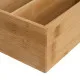 Drawer Organizer Natural Bamboo 28 x 22 x 8,5 cm
