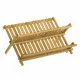 Draining Rack for Kitchen Sink Natural 45 x 34 x 24 cm