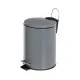 Papelera con Pedal Gris 3 L
