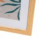 Photo frame White Natural Crystal MDF Wood