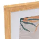 Photo frame White Natural Crystal MDF Wood