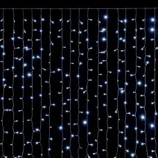 Guirnalda de Luces LED Blanco 120 x 0,5 x 175 cm