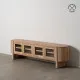 Mueble de TV CREEL Natural 180 x 50 x 40 cm