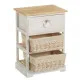 Cajonera SWEET HEART Crema Natural 40 x 29 x 58 cm