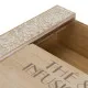 Box for Infusions White Natural MDF Wood 24 x 16 x 7,5 cm