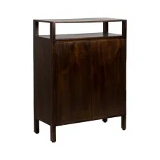 Cupboard KURT Brown Mango wood 94 x 40 x 120 cm