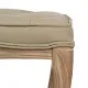 Bench Beige Rubber wood 50 x 47 x 36 cm