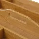 Cutlery Organiser Natural Bamboo 31 x 31 x 6,5 cm