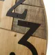 Reloj de Pared Multicolor Metal Madera MDF 60 x 3 x 60 cm