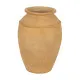 Vase Yellow Ceramic 39 x 39 x 56 cm