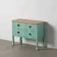 Nightstand Turquoise 80 x 38 x 65,5 cm