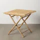 Side table Beige 80 x 80 x 75 cm