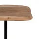 Side table Black Natural 35 x 35 x 60 cm
