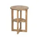Side table Natural 40 x 40 x 55 cm