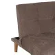 Sofá Cama Taupé 178 x 94 x 86 cm