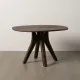 Mesa de Comedor Marrón Madera de mango 120 x 106 x 76 cm