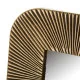 Wall mirror Golden 25 x 2 x 25 cm (3 Units)