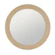 Wall mirror Beige 100 x 4 x 100 cm