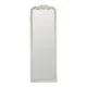 Espejo de pie Blanco Cristal Madera de Paulonia 60 x 180 x 4 cm