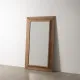 Wall mirror Natural 110 x 7,5 x 185 cm