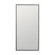 Wall mirror Black 50 x 4 x 10 cm