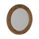 Wall mirror Natural 50,5 x 3 x 50,5 cm