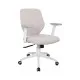 Silla de Oficina Blanco Beige 63 x 59 x 94,5 cm