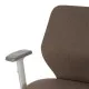 Silla de Oficina Blanco Taupé 63 x 59 x 94,5 cm