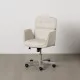 Office Chair Grey Cream 57 x 60,5 x 85 cm