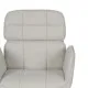 Office Chair Grey Cream 57 x 60,5 x 85 cm