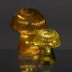 Decorative Figure Yellow Mushroom 17 x 17 x 20 cm