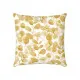 Cushion MIMOSA White Printed 43 x 10 x 43 cm