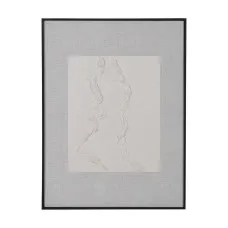 Painting Black Grey Abstract 60 x 3 x 80 cm