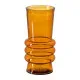 Florero Naranja vidrio reciclado 13 x 13 x 25 cm