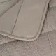 Colcha Taupé 240 x 1 x 260 cm