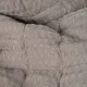 Colcha Taupé 240 x 1 x 260 cm